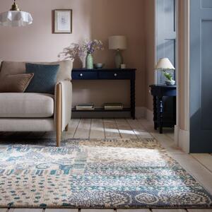 Eloise Patchwork Blue Пачуърк килим Eloise Blue 160x230 cm, Flair Rugs