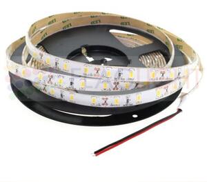 12V LED Лента 5630 - 60 SMD/m, 12V, 10 W/m, 15 lm/LED, IP65 Влагозащитена, ролка 5м►3.72лв/м