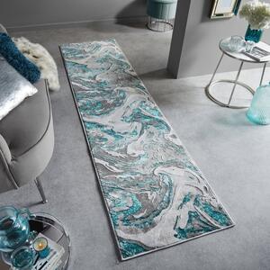 Мраморен килим SMARALD GREEN SMARALD 80X300 cm, Flair Rugs