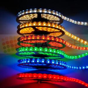 12V LED Лента 2835 - 60 SMD/m, 12V, 3.6 W/m, Цветна, IP20, ролка 5м ►1.87 лв/м