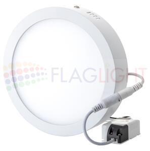 LED Плафон 18W Ф21 за външен монтаж
