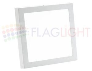 LED Плафон Квадрат 22х22 18W 4000 К за външен монтаж
