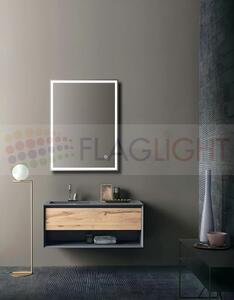 Oгледало за Баня с LED осветление, 3 CCT, Димиране, Анти фог, 60x80