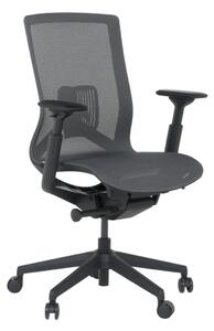 ЕРГОНОМИЧЕН ОФИС СТОЛ PRIMROSE - ТЪМНО СИВ