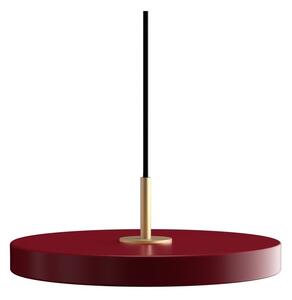 Червено LED висящо осветително тяло с метален абажур ø 31 cm Asteria Mini – UMAGE