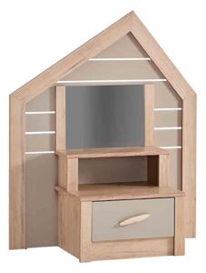 НОЩНО ШКАФЧЕ С ОГЛЕДАЛО MY HOUSE