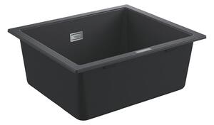 Grohe K700U Композитна кухненска мивка, 533 x 457 mm, черен гранит