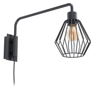 Eglo 99349 - Стенна лампа TABILLANO 1xE27/40W/230V