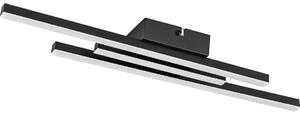 Rabalux 71491 - LED таванно осветително тяло LIRIEN LED/18W/230V 4000K черно
