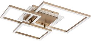 Rabalux 71488 - LED плафон OTTAVIA LED/40W/230V 3000K 50x50 cm златист