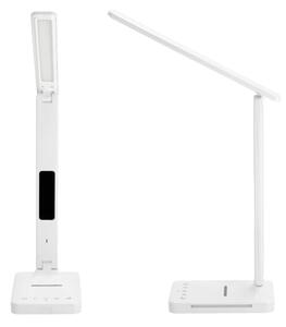 LED Димируема лампа с безжично зареждане QI, дисплей и USB порт LED/7W/230V 3000-6000K