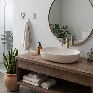 Умивалник за плот Rea CLEO 61 BEIGE MATT