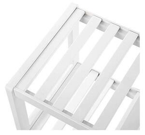 Поставка за обувки, Songmics, Бял, LBS02WT, 70 x 26 x 33 см