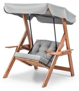 Хамак за люлеене Galata Swing S1 Сив 113x195x120 см
