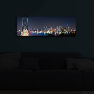 Картина с LED осветление 3090İACT Многоцветна 30x90x3 см
