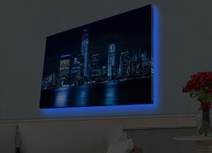 Картина с LED осветление 4570HDACT Многоцветна 45x70 см