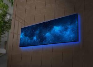 Картина с LED осветление 3090NASA Мултиколор 30x90x3 см