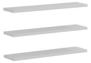 Комплект от 3 стенни рафта Divar Pako Pako World White 60x14.5x1.8 cm