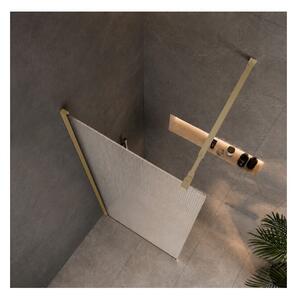 Параван за баня RIVELLE Gold, 60-80×200 см, 8 мм - 60х200 см