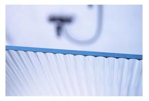Параван за баня Fluted glass, 90-120×200 см, розово злато - 90х200 см