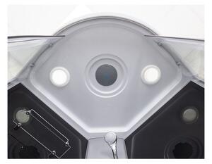 Хидромасажна душ кабина S07, 90х90х210, в черно