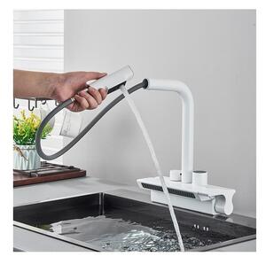 Смесител за кухня Elite PRO W29, с издърпващ се чучур и водопад
