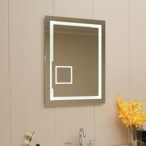Огледало за баня LED с нагревател, 60х80 см