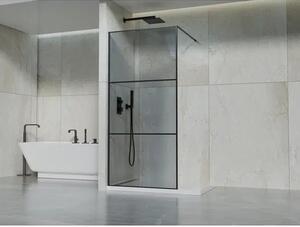 Параван за баня ICS 123B, в черно