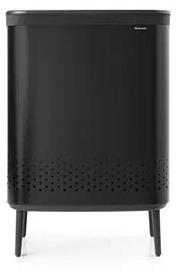 Кош за пране Bo Laundry Bin, 2x45л - Черен