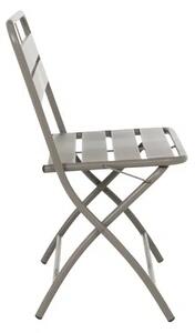 Градинска пейка SAPELE, сгъваема - Черен