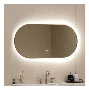 Огледало за баня LED MIRROR, 60х120 см - Злато
