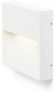Стенна лампа LED AQILA SQ, 230V 6W 3000K - Бял