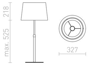 Настолна лампа ESPLANADE, 230V E27 42W