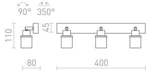 Лампа за баня LINN III, 230V G9 3x3W