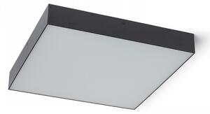 Плафон LED LARISA SQ, 230V 3000K - Черен, 40х40х5.8 см