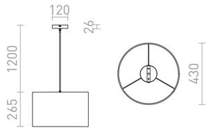 Полилей EL DORADO, 230V E27 28W