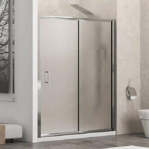 Параван за баня NEW FLORA 500, хром