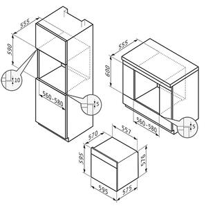 Фурна за вграждане PO78094010EBLM
