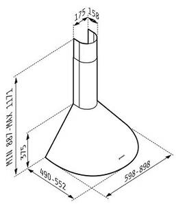 Абсорбатор ROUND CHIMNEY