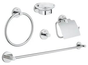 Комплект аксесоари за баня GROHE Essentialis 5В1, хром