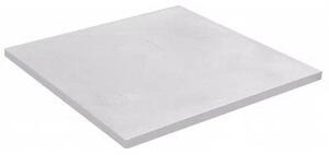 Душ корито ROUGH Stone, 80-90 см - 80х80х4 см., Бял