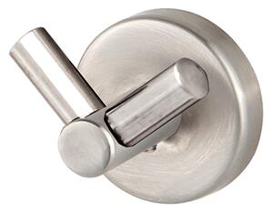 Двойна закачалка INOX SATEN, инокс