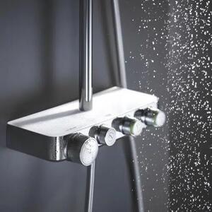 Душ система с термостатен смесител GROHE CUBE Euphoria SmartControl 310, хром