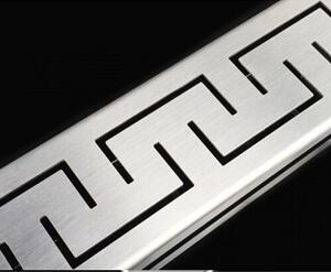 Линеен сифон за баня ICD 50021, хром - 50х12.5х8.1 см