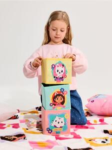 Sinsay - Комплект кутии за съхранение 3 pack Gabby's Dollhouse - многоцветен
