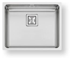 Мивка за кухня LUME 1B, за вграждане, инокс - 34х40 см