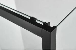 Правоъгълна душ кабина ELITE Black, в черно - 80х100х195 см