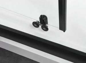 Правоъгълна душ кабина ELITE Black, в черно - 80х100х195 см