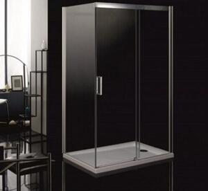 Правоъгълна душ кабина TIFANI Soft Close, 110х90х190 см. - Дясно