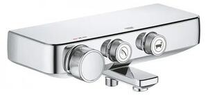 Термостатен смесител за вана/душ с чучур GROHTHERM Smartcontrol, хром